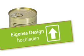 Banderole für Falzdeckeldose FDD 73/83 eigenes Design