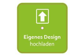 LED-Untersetzer Quadrat 'Eigenes Design'