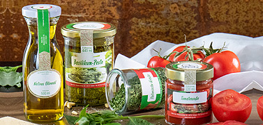 Etiketten für Gläser, Flaschen & Dosen