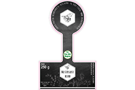 Siegeletikett Honig Kreidetafel 126-080