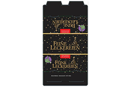 Umverpackungen Umverpackung Feine Leckereien 2 Dosen 73/58mm