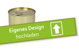 Banderole für Falzdeckeldose FDD 73/58 eigenes Design