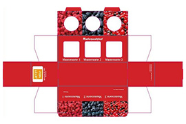 Umverpackungen Umverpackung Fruchtfarbe 3er 53ml