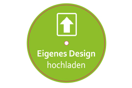 LED-Untersetzer Kreis 'Eigenes Design'