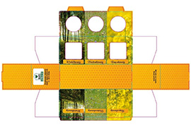 Umverpackungen Umverpackung Honigsorten 3er 53ml