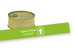 Banderole für Falzdeckeldose FDD 99/40 eigenes Design