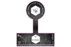 Siegeletikett Honig Kreidetafel 150-125