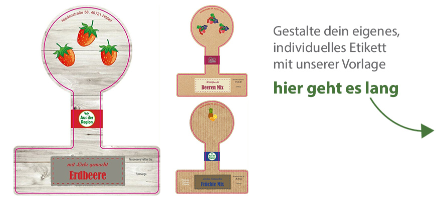 Siegeletikett Früchtezeit 104-080