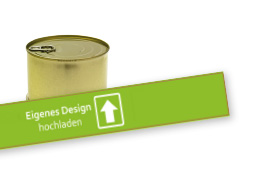 Banderole für Falzdeckeldose FDD 99/63 eigenes Design