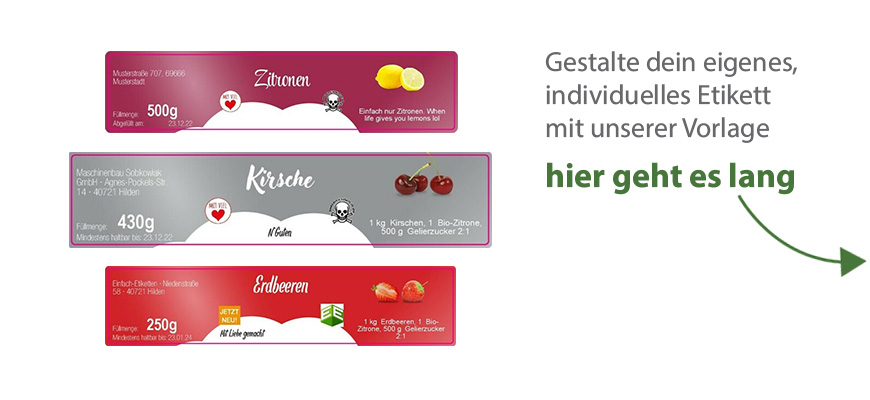 Eckiges Etikett Frucht freigestellt 120-026