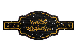 Formetikett Goldkontur 170-067