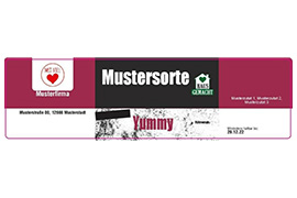 Eckiges Etikett modern 180-050