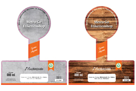 Siegeletikett Bildhintergrund 150-125 mit/ohne Logo