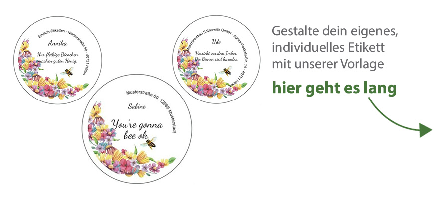 Hochranddeckel (Twist-Off deep) 66mm Blumenwiese