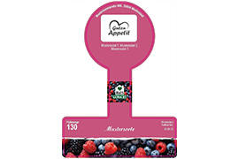 Siegeletikett Marmelade gerade 110-080 mit/ohne Logo