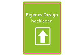 Eckiges Etikett 037-027eigenes Design