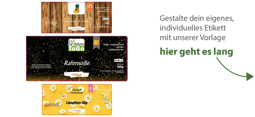 Eckiges Etikett Bildhintergrund 167-073 mit/ohne Logo